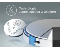 VARTA Litowe Baterie Pastylkowe CR2032 (5 szt.) 6032101415 - 1456634 - zdjęcie 6